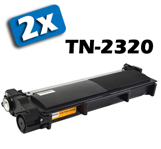 2x Brother TN-2320 - kompatibilný 