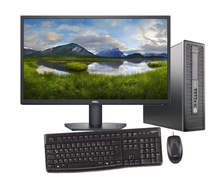 HP 800 G1 Pro SFF Intel i3, 8GB RAM, 500GB HDD + LCD 22" + myš + klávesnica